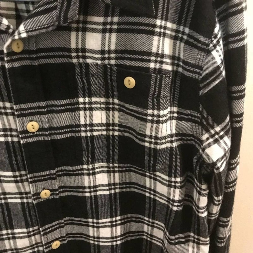 Jachs New York Flannel Black and White Medium - Picture 6 of 8